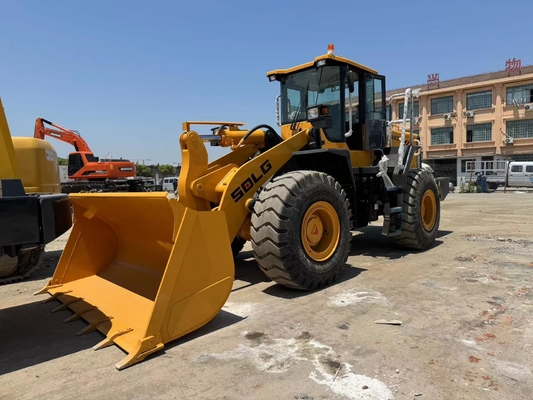 SDLG LG956L bekas Hand Front End Wheel Loader Dengan Kapasitas Ember 2,5-4,5 m3