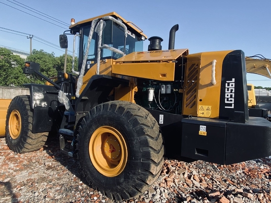 SDLG LG956L bekas Hand Front End Wheel Loader Dengan Kapasitas Ember 2,5-4,5 m3