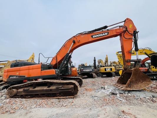 42 Ton Original Digunakan Doosan DX420LC-9C Crawler Excavator Dengan 2 m3 Ember Kapasitas bekas Excavator