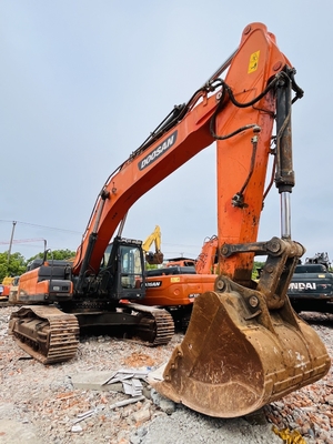 42 Ton Original Digunakan Doosan DX420LC-9C Crawler Excavator Dengan 2 m3 Ember Kapasitas bekas Excavator