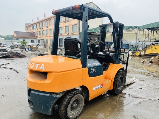 3 Ton bekas Toyota Forklift Asli Dari Jepang Toyota Forklift Second Hand 3000mm