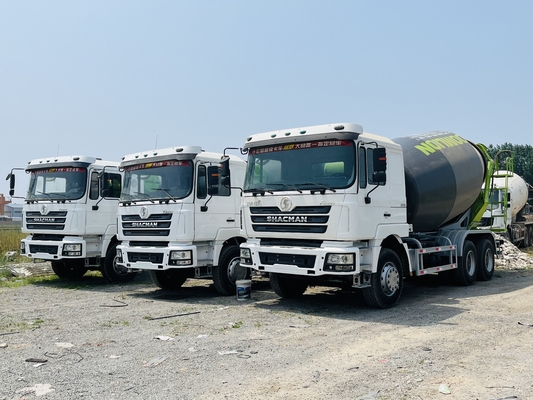 Second Hand SHACMAN F3000 Beton Campuran Truk 6x4 Digunakan Beton Campuran Truk