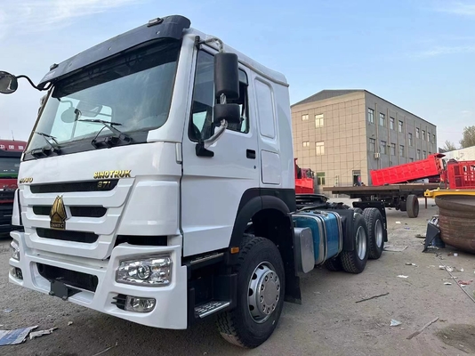 Digunakan Sinotruk Howo 371hp Truk Traktor Trailer Kepala 6x4 Dijual