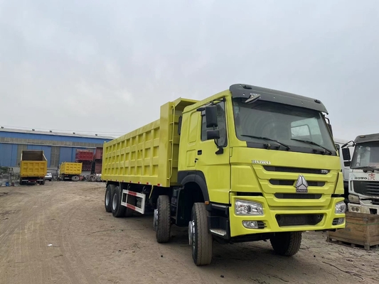 HOWO SINOTRUK Dump Truck 8x4 bekas HOWO 375 HP Truk Tipper Untuk Dijual