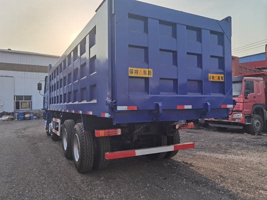 Dipakai SHACMAN F3000 8X4 Truk dump berat 10 ban tangan kedua 380 HP Truk Tipper