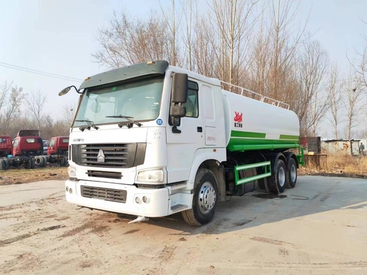 20 m3 bekas SINOTRUK HOWO 6x4 Sprinkler truk air digunakan untuk dijual