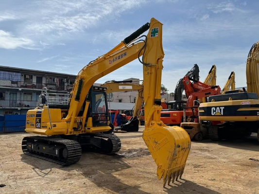 13 Ton Asli Jepang Komatsu PC130-7 Hand Excavator Crawler Digunakan Dijual