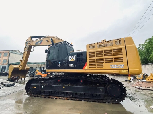 Original Jepang Cat 349D bekas Excavator, Caterpillar bekas Track Excavator 49 Ton