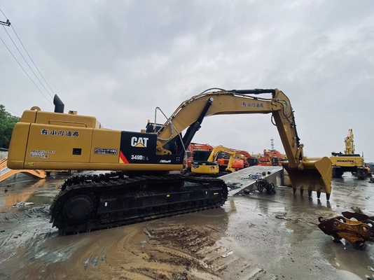 Original Jepang Cat 349D bekas Excavator, Caterpillar bekas Track Excavator 49 Ton