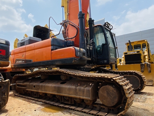 49 Ton Original Digunakan Doosan DX490LC-9C Crawler Excavator Second Hand Dengan Kapasitas Ember 2,72 m3