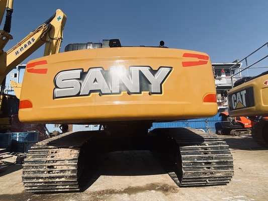 21 Ton Digunakan Sany SY215C Hydraulic Excavator Second Hand Excavator Dengan Kapasitas Ember 1,1 M3