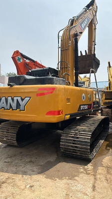 21 Ton Digunakan Sany SY215C Hydraulic Excavator Second Hand Excavator Dengan Kapasitas Ember 1,1 M3