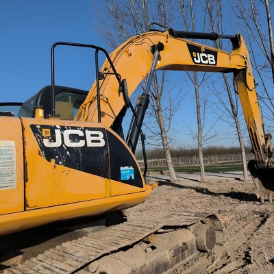 22 ton bekas JCB JS220LC Crawler Excavator Digunakan 129 KW Mesin Daya Dan 1 M3 Ember Kapasitas