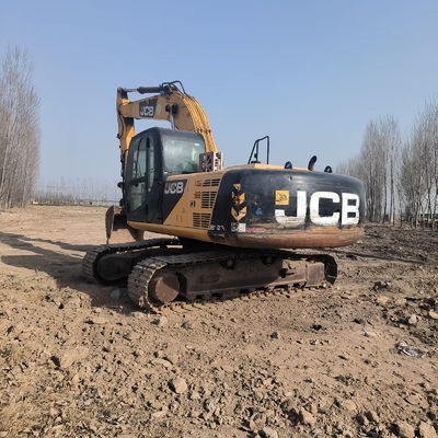 22 ton bekas JCB JS220LC Crawler Excavator Digunakan 129 KW Mesin Daya Dan 1 M3 Ember Kapasitas