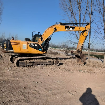 22 ton bekas JCB JS220LC Crawler Excavator Digunakan 129 KW Mesin Daya Dan 1 M3 Ember Kapasitas