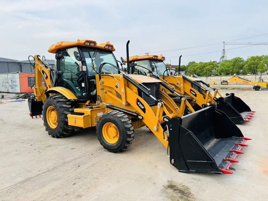 Digunakan CAT Caterpillar 420F Backhoe Loader Mesin hidrolik Hand CAT Backhoe Excavator