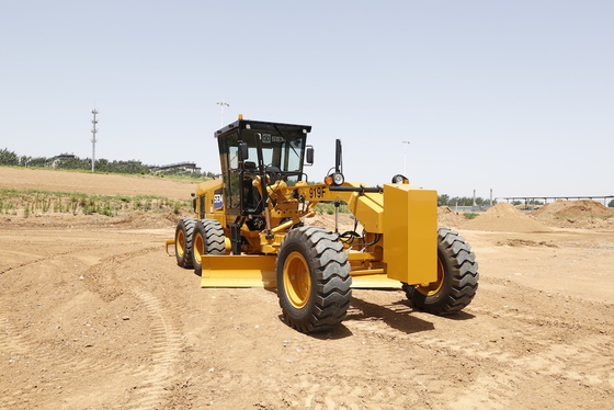 Peralatan berat digunakan SEM 919F Motor Grader second hand dengan Ripper untuk dijual