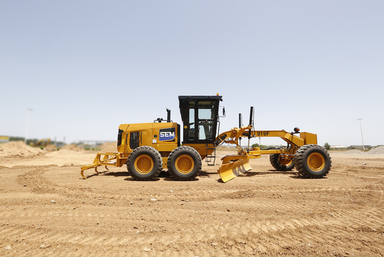 Peralatan berat digunakan SEM 919F Motor Grader second hand dengan Ripper untuk dijual