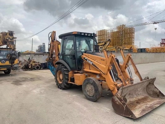 Amerika Serikat digunakan CASE 580M Backhoe Loader Mesin hidrolik bekas CASE 580M Backhoe Excavator