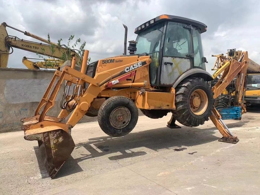 Amerika Serikat digunakan CASE 580M Backhoe Loader Mesin hidrolik bekas CASE 580M Backhoe Excavator