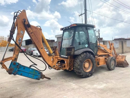 Amerika Serikat digunakan CASE 580M Backhoe Loader Mesin hidrolik bekas CASE 580M Backhoe Excavator