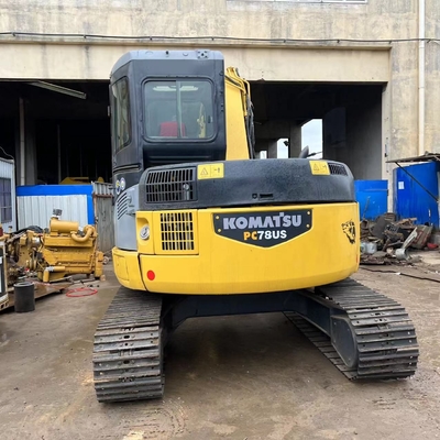 7 Ton Digunakan Komatsu PC78US Excavator Bekas Komatsu Crawler Excavator Mesin Konstruksi