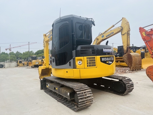 Original digunakan Komatsu PC78US Crawler Excavator bekas 7 Ton Mini Excavator Mesin Konstruksi