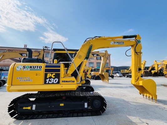 Mini Komatsu PC130-7 Excavator Crawler Dengan Mesin Komatsu SAA4D95LE-3
