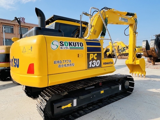 Mini Komatsu PC130-7 Excavator Crawler Dengan Mesin Komatsu SAA4D95LE-3