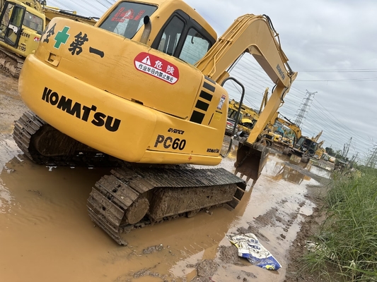 Digunakan Komatsu PC60-7 Crawler Excavator 6 Ton Second Hand Excavator kecil PC35/PC55/PC56/PC60/PC78