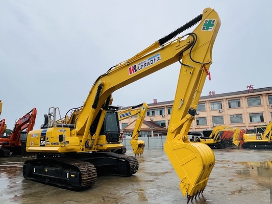 Komatsu PC220-8 bekas Crawer Excavator Backhoe 1 CBM Bucket kapasitas mesin konstruksi