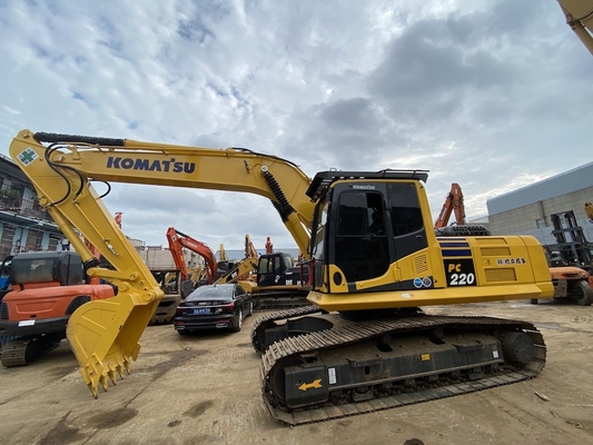 Jepang Made Komatsu PC220-8 Hand Hydraulic Crawer 22 Ton Excavator Dipakai Komatsu Digger