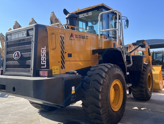 162 KW SDLG LG956L bekas wheel loader Nominal beban 5 Ton merek Cina dalam kondisi baik