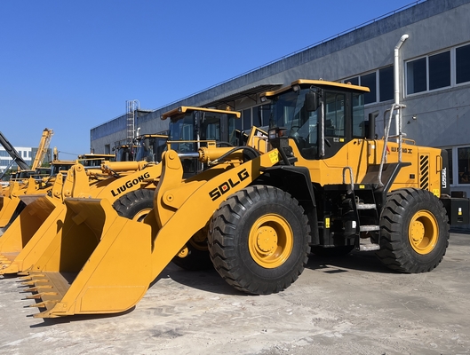 162 KW SDLG LG956L bekas wheel loader Nominal beban 5 Ton merek Cina dalam kondisi baik