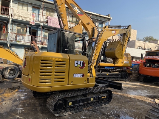 Caterpillar Excavator bekas Asal Jepang CAT 306E2 Digunakan Crawler Excavator 6 ton Mesin Konstruksi