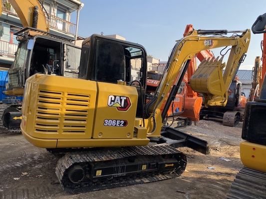 Caterpillar Excavator bekas Asal Jepang CAT 306E2 Digunakan Crawler Excavator 6 ton Mesin Konstruksi