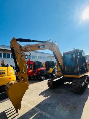 0.33 CBM CAT 307E2 bekas Caterpillar Excavator Jepang Made Digunakan Crawler Excavator 7 ton Mesin Konstruksi