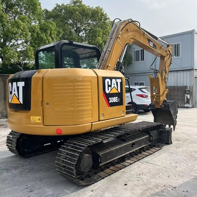 8 ton CAT 308E2 bekas Caterpillar Excavator Jepang Made Digunakan CAT Crawler Excavator Mesin konstruksi