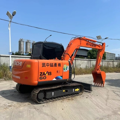Mini Excavator Hitachi ZX60 bekas Crawler Excavator bekas 6 Ton Digger dalam kondisi baik