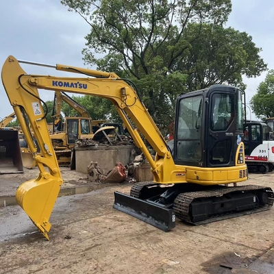 5 Ton Mini Excavator Original Digunakan Komatsu PC55MR-2 PC50MR-2 Crawler Excavator Digger Mesin Konstruksi