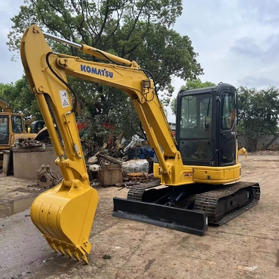 5 Ton Mini Excavator Original Digunakan Komatsu PC55MR-2 PC50MR-2 Crawler Excavator Digger Mesin Konstruksi