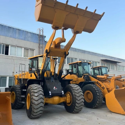90% Baru bekas roda loader SDLG LG956L digunakan loader 5 Ton Cina merek mesin konstruksi