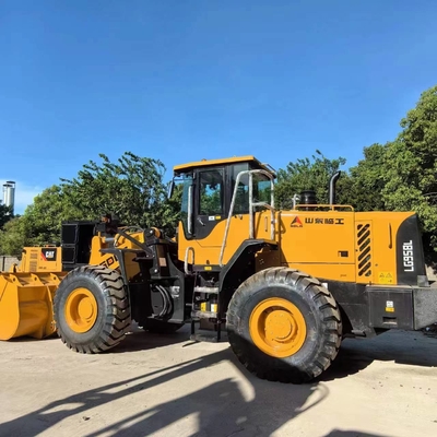 17 Ton bekas wheel loader SDLG LG958L bekas loader Nominal beban 5 Ton merek Cina dalam kondisi baik