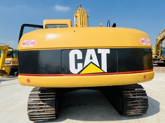 CAT 320C Excavator Crawler bekas dengan kedalaman penggalian maksimum 6550mm dan CAT 3066 Model Mesin
