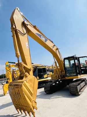 CAT 320C Excavator Crawler bekas dengan kedalaman penggalian maksimum 6550mm dan CAT 3066 Model Mesin