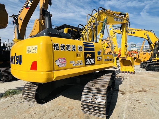 Original bekas Komatsu Excavator PC200-8 Secondhan Crawer Excavator PC200-7 PC220-8