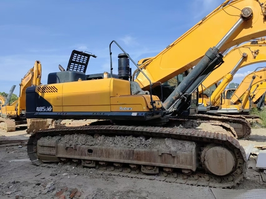 48 Ton Original Second Hand Hyundai R485LVS Crawler Excavator Digger Hyundai Digger Untuk Dijual