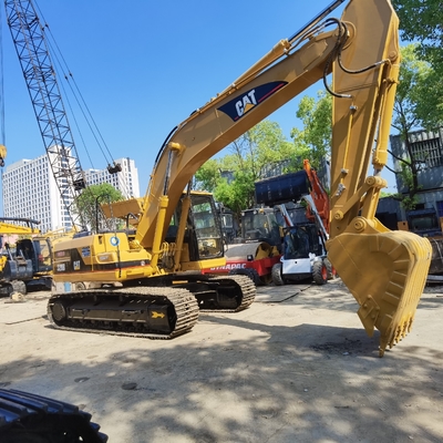 CAT 320B asli bekas excavator, Caterpillar digunakan Crawler Digger 20 Ton Dengan mesin Caterpillar CAT 3066T