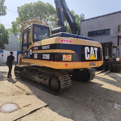 CAT 320B asli bekas excavator, Caterpillar digunakan Crawler Digger 20 Ton Dengan mesin Caterpillar CAT 3066T
