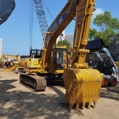 CAT 320B asli bekas excavator, Caterpillar digunakan Crawler Digger 20 Ton Dengan mesin Caterpillar CAT 3066T